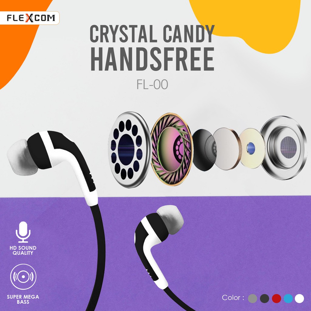 HEADSET HANDSFREE EARPHONE FLECO FL-00 ORIGINAL (1 TOPLES ISI 50) Extra Bass + Mic  / Headset / Headphone [Earphone Universal Samsung Oppo Reno Vivo Realme Infinix Zenfone Huawei Nokia Xiaomi Redmi Poco]