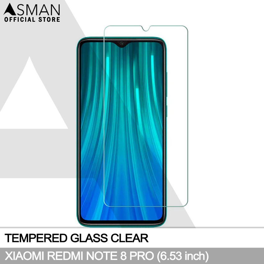 Tempered Glass Xiaomi Redmi Note 8 Pro (6.53&quot;) | Anti Gores Pelindung Layar Kaca - Bening