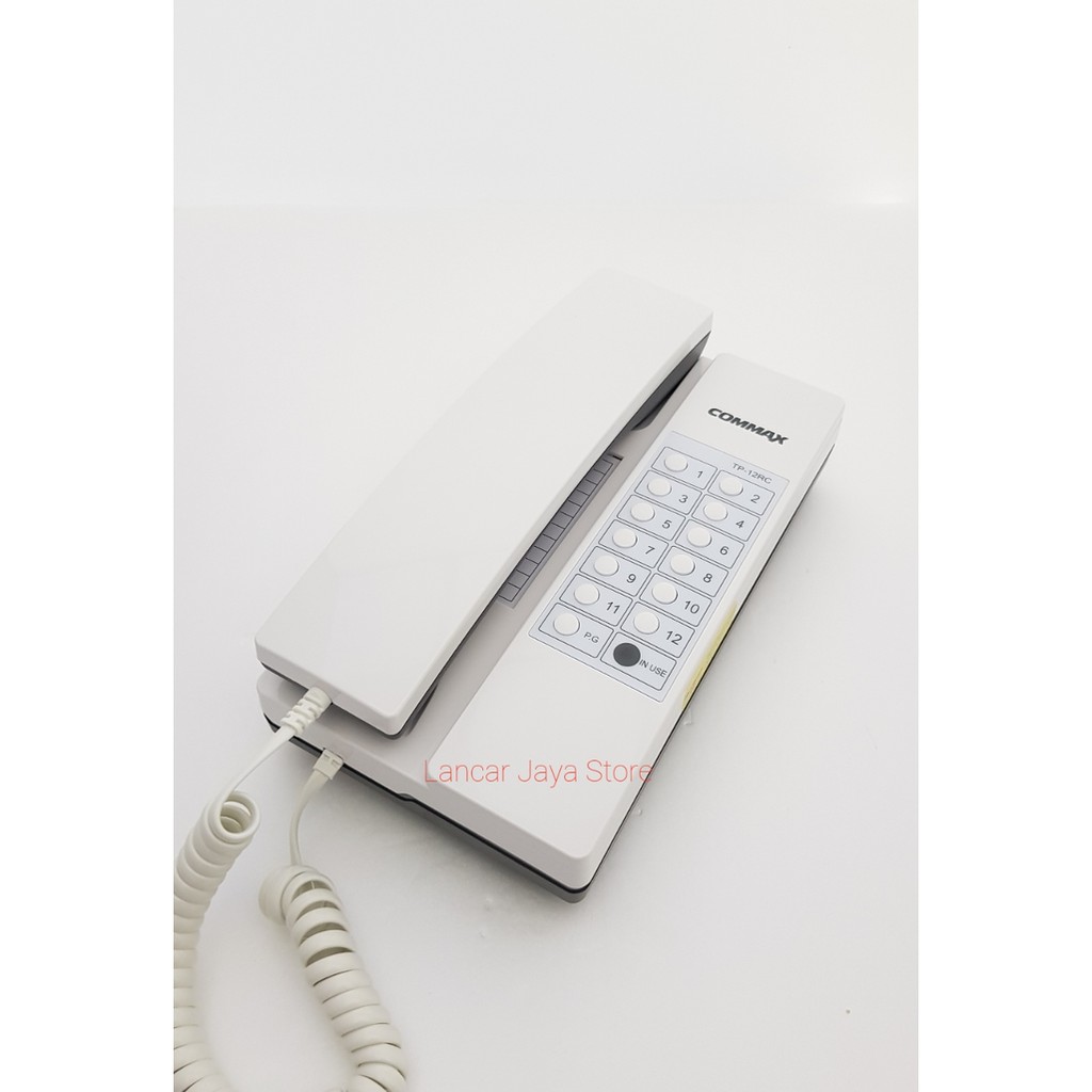 Intercom / Interphone Commax TP-12RC Putih