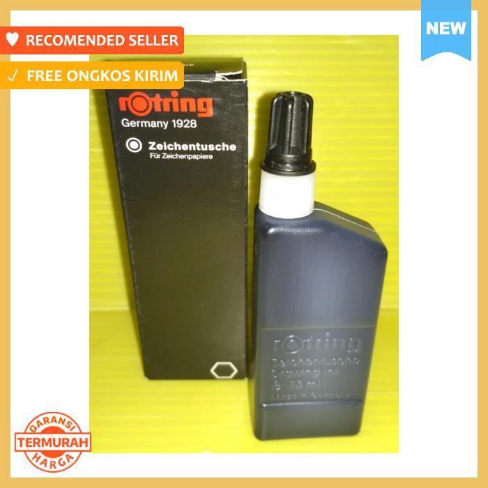 

Rotring Drawing Ink | Refill Tinta Rotring Warna Hitam - Office & Stationery - Alat Tulis