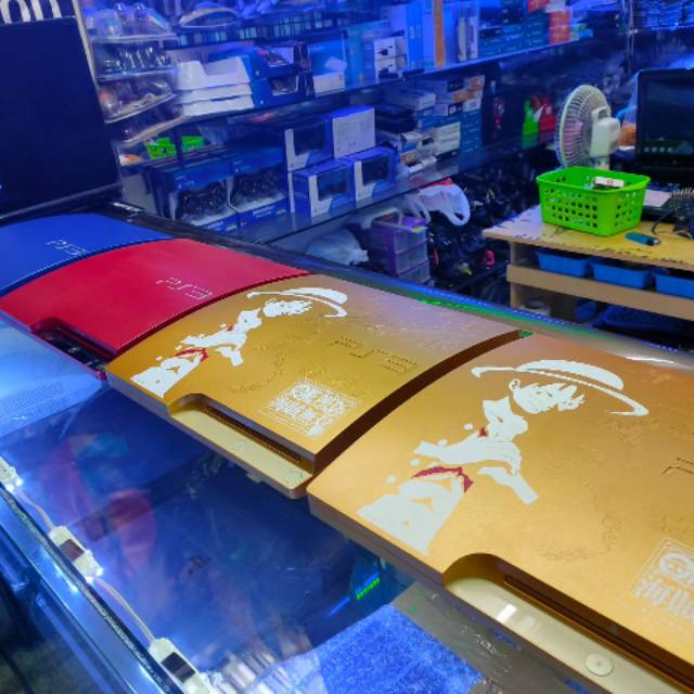 PS3 SLIM CFW SERI 3000 GRESS SPECIAL EDITION WARNA EDISI TERBATAS CFW 4.85PRO HDD 320GB FULLGAME