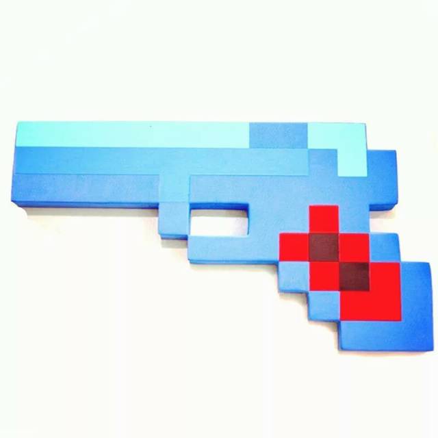 MOMBABY1 Handgun Minecraft atau Kado Mainan Anak Minecraft