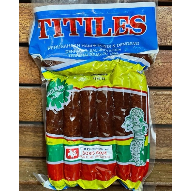 

Sosis/Lapchiong Ayam 500 gram (Free Packing + Bubble Wrap)