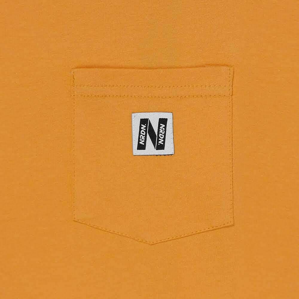 TSHIRT NRDN LONGSLEEP POCKET YELLOW