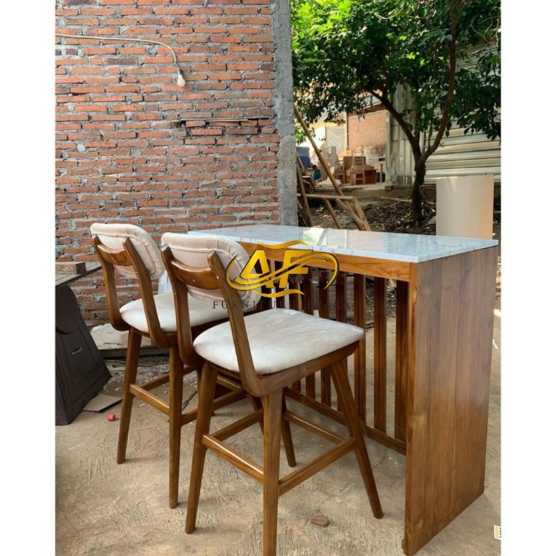 meja bar minimalis mewah,meja bar top marmer asli,meja bar kekinian