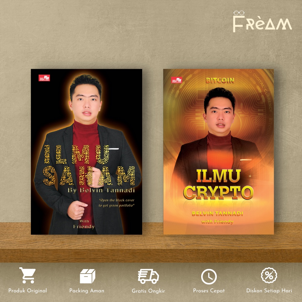 Buku Bisnis Ilmu Saham | Ilmu Crypto by Belvin Tannadi