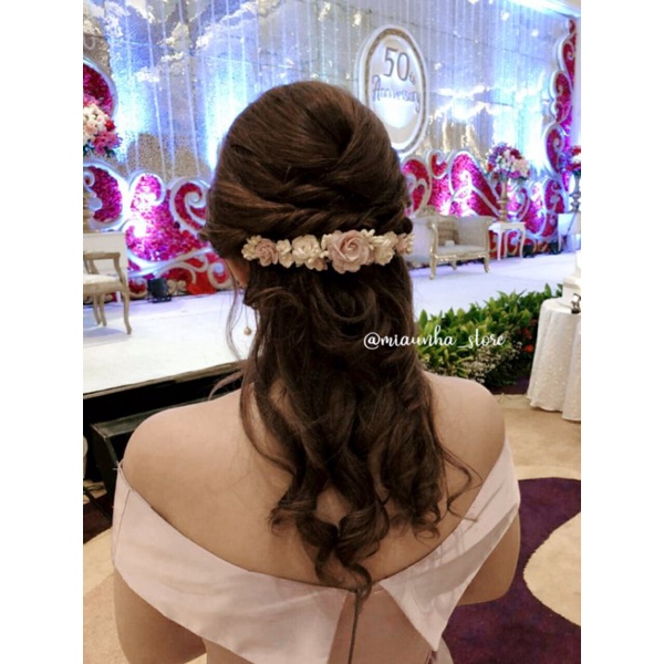 [Haircomb] Hairpiece Sirkam Bunga / Headpiece Bunga sanggul