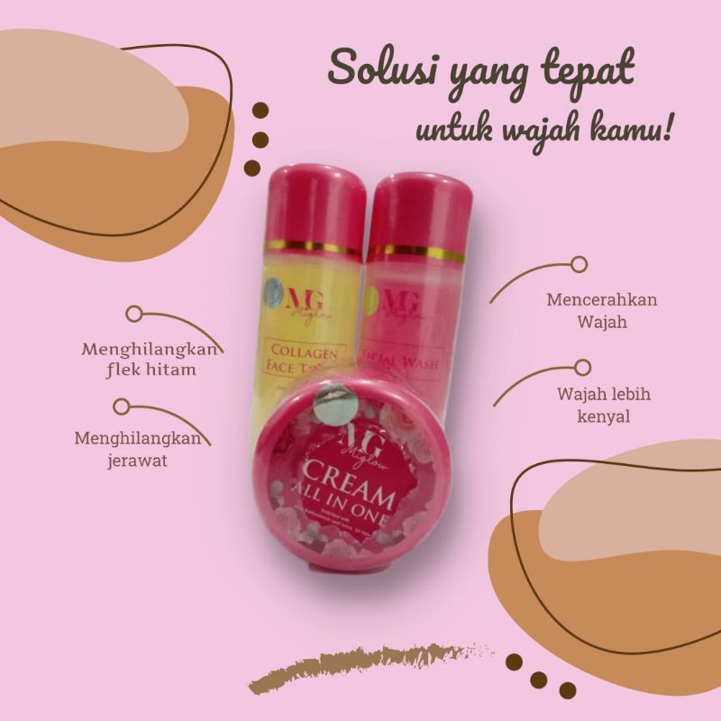 PAKET CREAM 2IN1 MI GLOW NEW