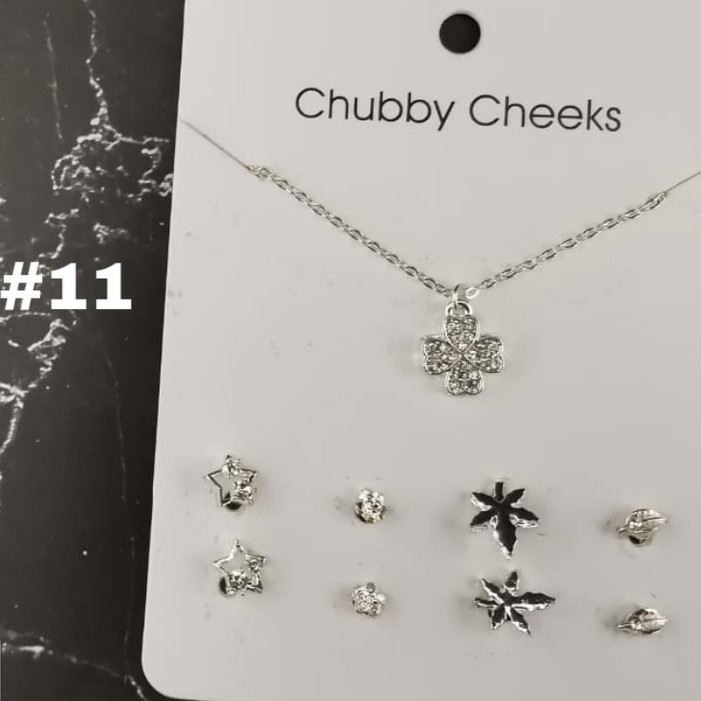 ➰CKK➰Kalung Anting Set FA05 Fashion Wanita Korea Aksesoris Murah-#11