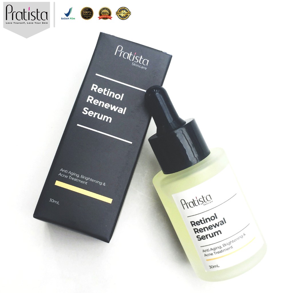 Serum Anti Aging Perawatan Wajah Mencegah Penuaan Dini - Retinol Pratista-30ml