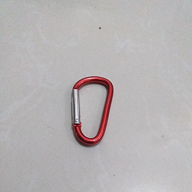 Carabiner Alloy Aluminium Clip Kaitan Gantungan Kunci Aluminium Alloy Key Chain S