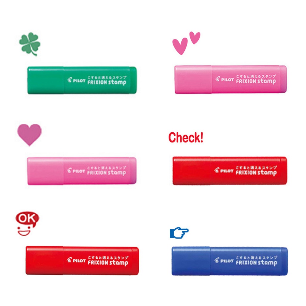 

Pilot FriXion Erasable Stamp Stempel Bermotif Bisa Dihapus JunDW