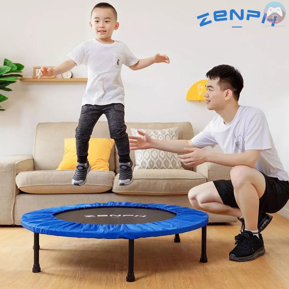 Trampolin Bulat Lipat Stabilitas 40 150kg Untuk Anak Dewasa Fitness Indoor Shopee Indonesia