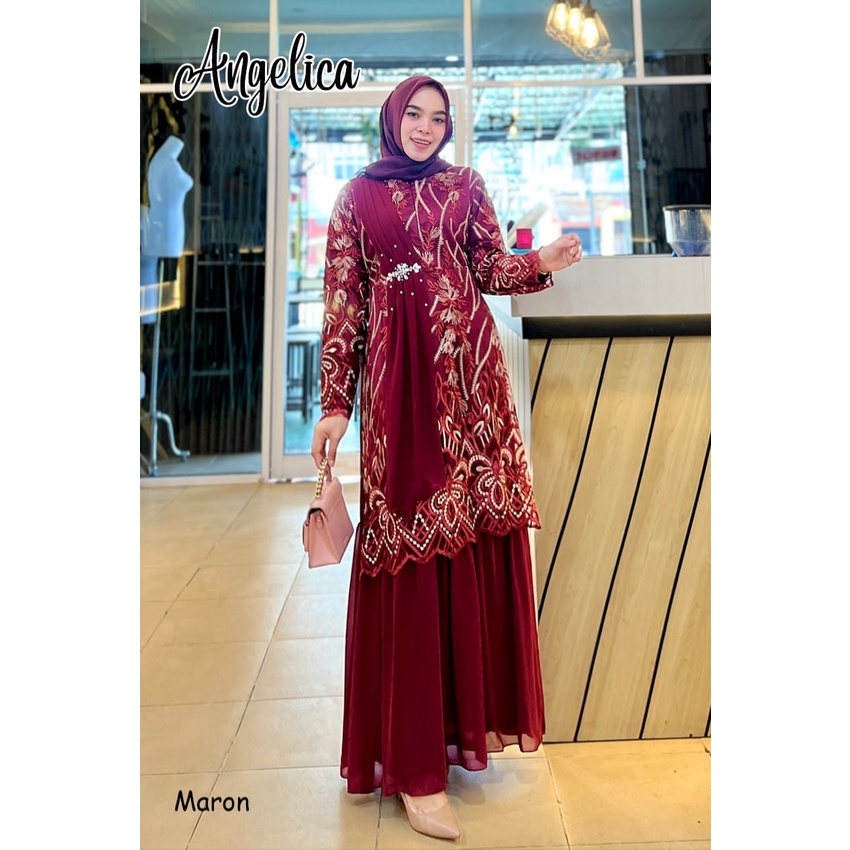 GAMIS PESTA KEBAYA LAMARAN ANGELICA