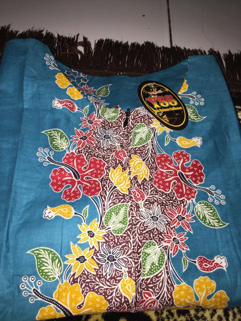 Atasan Batik Wanita Seragam Kerja Tunik Unggul Jaya Tunik Batik Tunik Gempita Melati