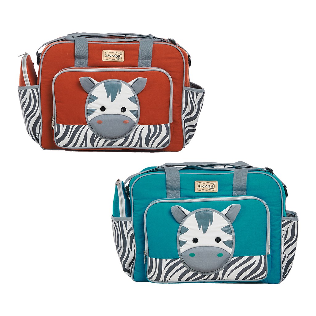 Tas Bayi Besar + Tempat Botol Susu Zeon Series DGT7148 Dialogue Baby