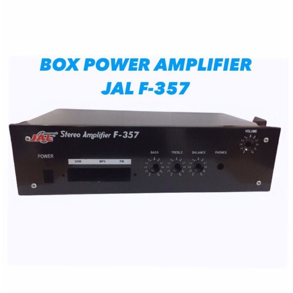 BOX POWER AMPLIFIER JAL F-357