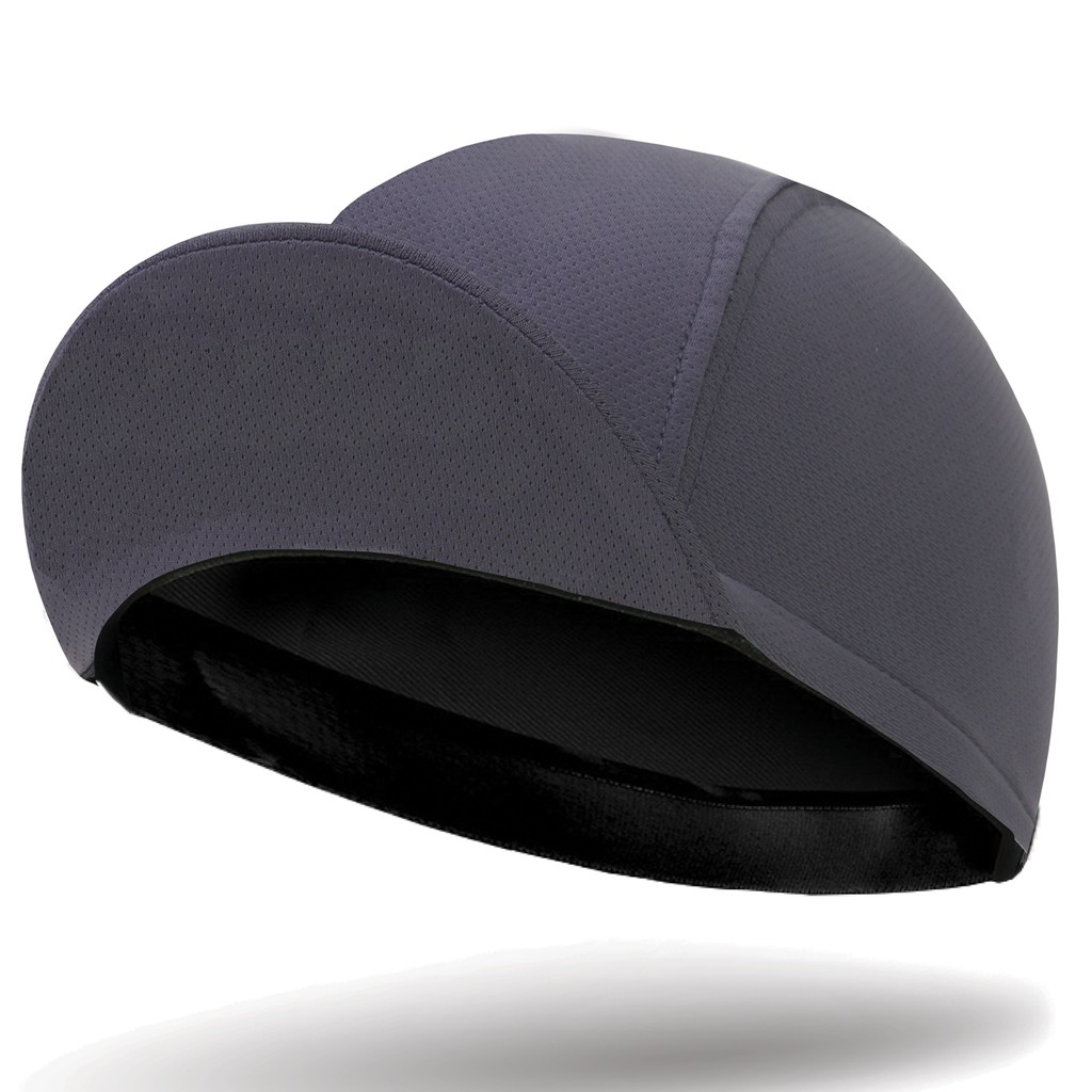 Snapback Cycling Caps Dewasa Basic Abu-abu Polos