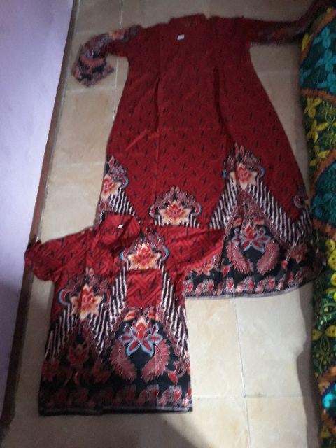 Batik Couple Keluarga Sania Ruffle Ori Ndoro Jowi Dnt Termurah
