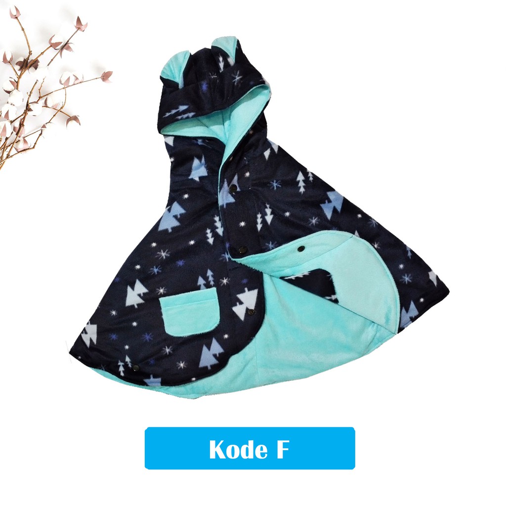 BABY CAPE Selimut Bayi Newborn-3thn Jaket Anak Bayi Murah-F