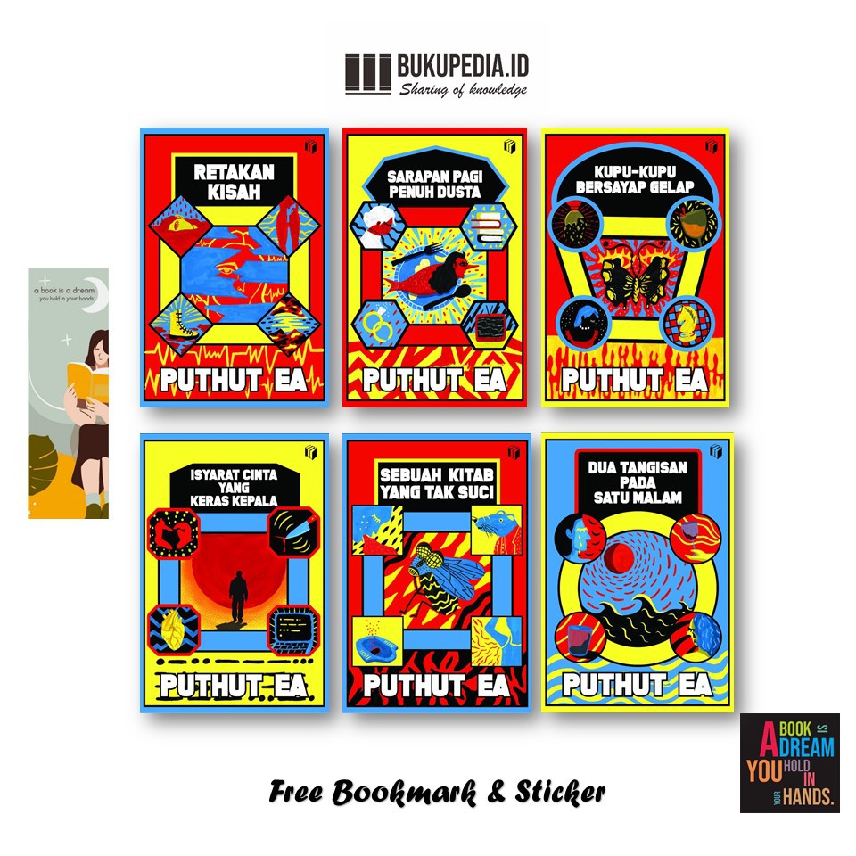 

BUKU SASTRA PILIHAN KARYA PUTHUT EA 2020 (SAMPUL TERBARU) - SHIRA MEDIA (BONUS BOOKMARK & STICKER)