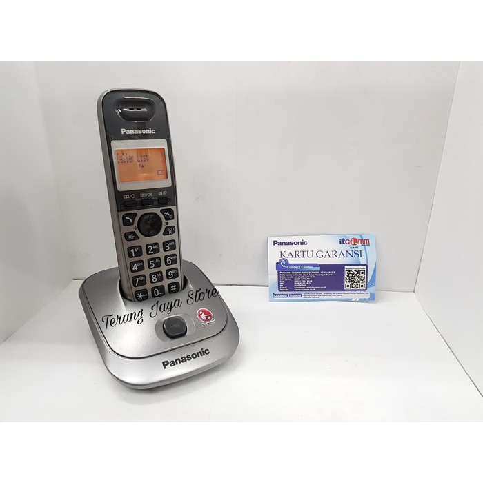 

Telepon Wireless Panasonic KX-TG2511 (Silver)