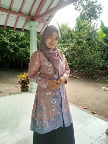 Batik Koebae Tunik Batik Motif Seragam Batik Dianputri Baju Batik