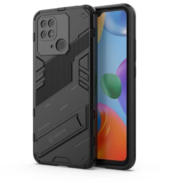 XIAOMI POCO C40 SOFT CASE KICKSTAND CYBERPUNK SERIES