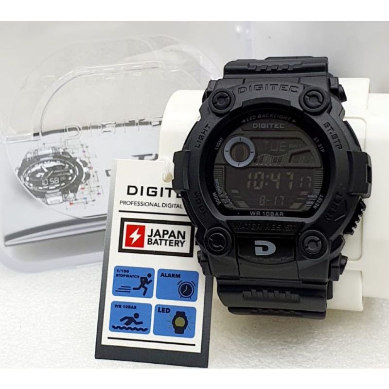 JAM TANGAN PRIA DIGITEC DG 5900 DIGITAL ORIGINAL TAHAN AIR