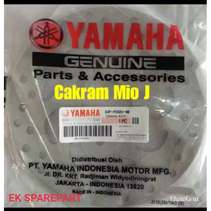 piringan cakram mio j lobang baut 3