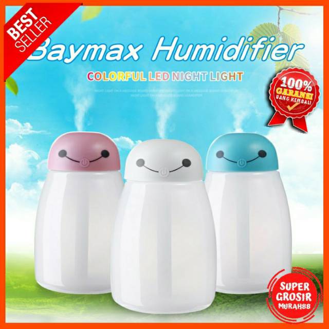 Humidifier Baymax Mini LED RGB USB 400ml