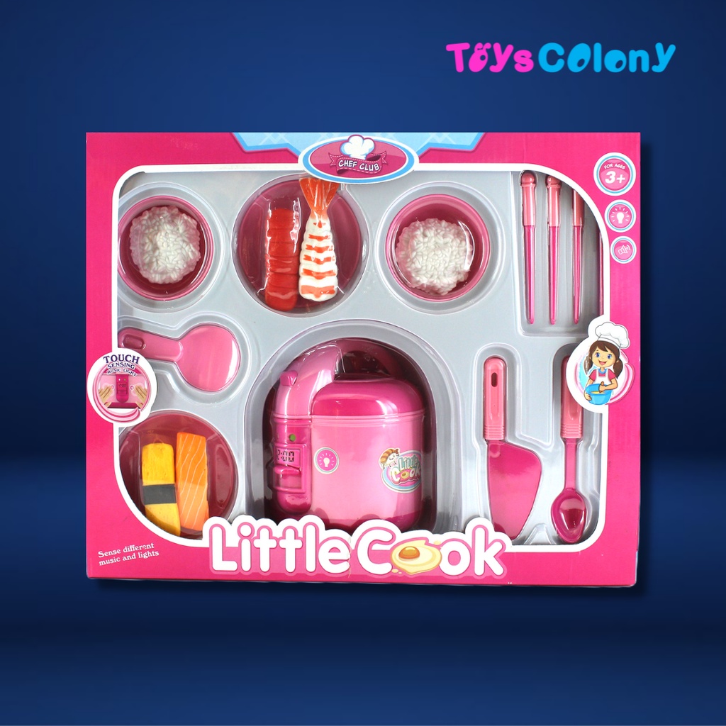 Mainan Masak Masakan Little Cook Mini Kitchen Set 5541-2