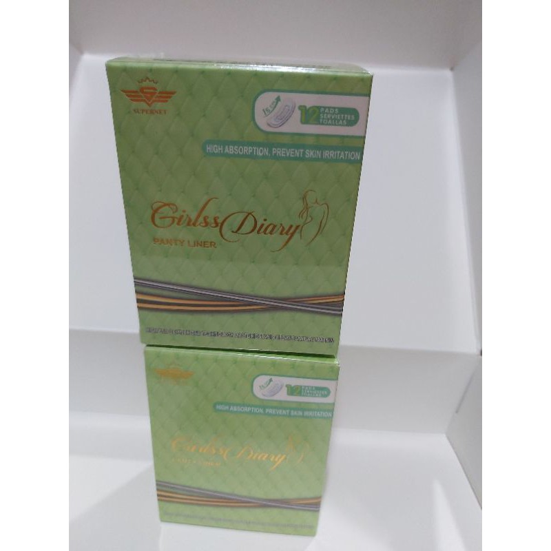

pantyliner wanita Gills diary supernet isi 12pcs