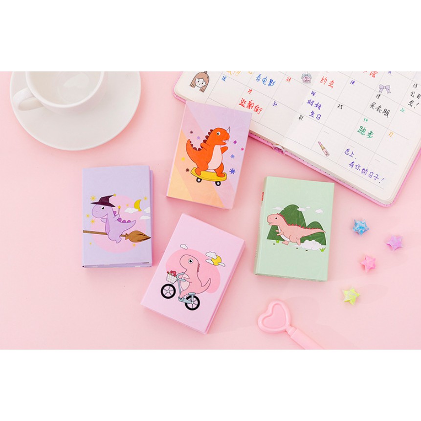 Set Notes Tempel PANJANG Sticky Notes Motif Gambar DINOSAURUS / Sticky Notes Set Karakter Dinosaurus