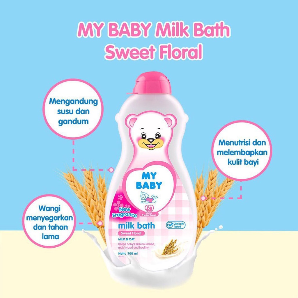 MY BABY Hair &amp; Body Care | Shampoo Milk Bath Lotion Cologne