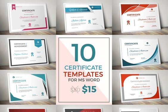 50 Certificate Bundle - Photoshop &amp; Illustrator