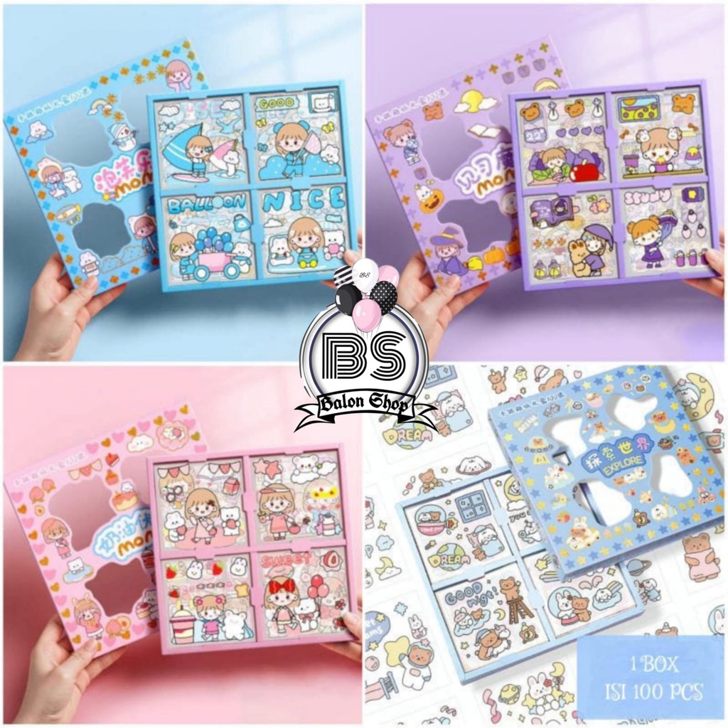 

( 1 PCS ) STIKER MOMO ANTI AIR STIKER AESTHETHIC STICKER KARTUN / STIKER MOMO ANTI AIR