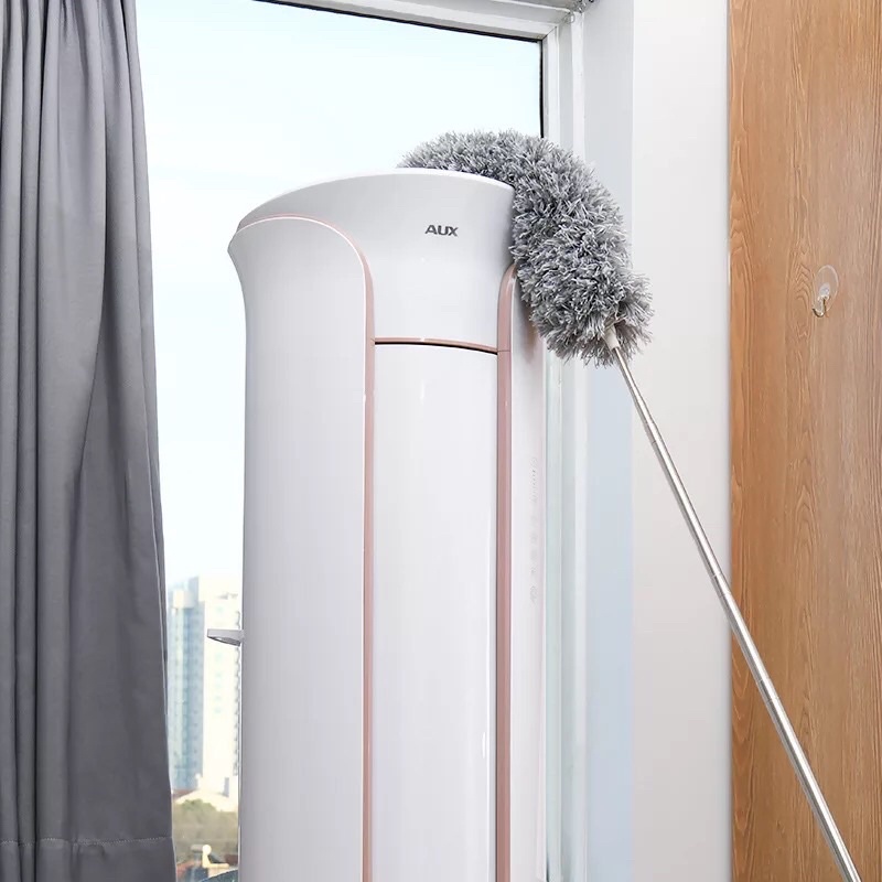 Kemoceng Tarik bisa Tekuk Pembersih Debu Teleskopik Microfiber Panjang 280 cm