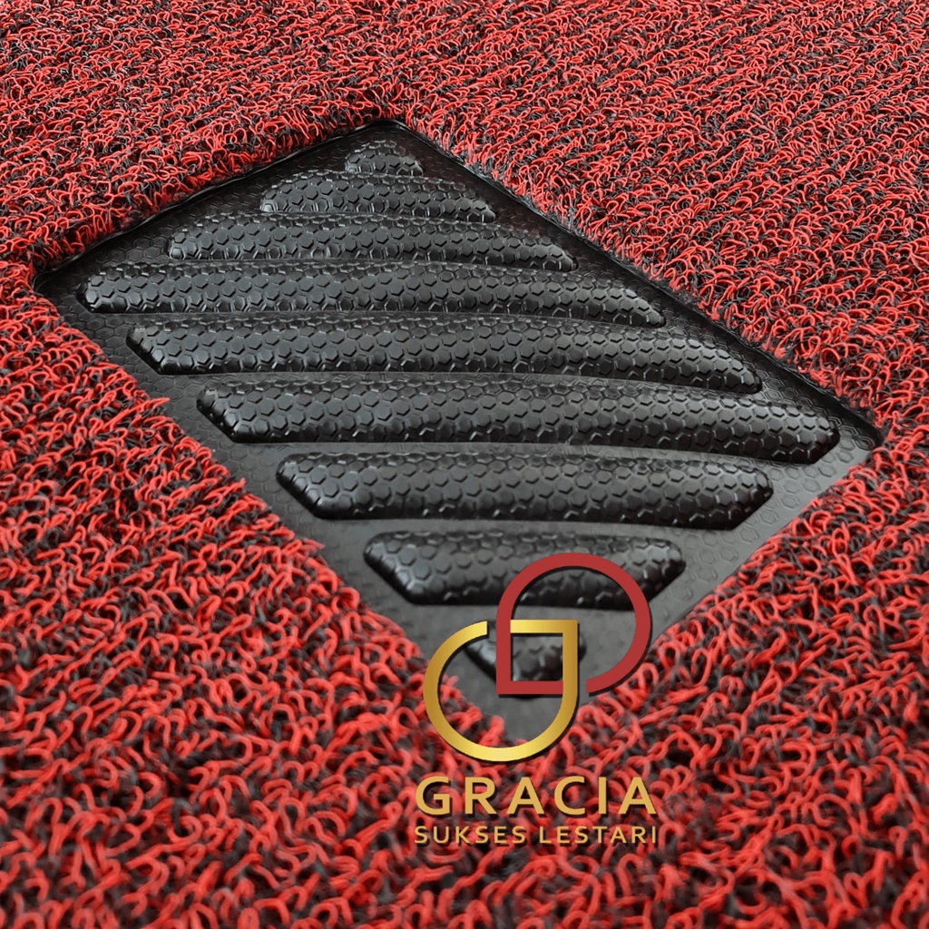 KARPET LANTAI MIE BIHUN KARPET MOBIL MOTOR MIE MOTIF 2 WARNA HEEL PAD