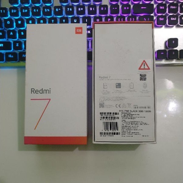 DUS BOOK KARDUS BOX XIAOMI REDMI 7 ORIGINAL COPOTAN