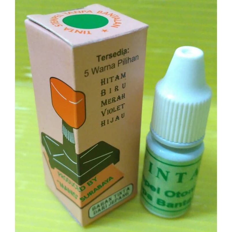 

NEW Tinta Stempel Otomatis Tanpa Bantalan Warna Hijau TERLARIS