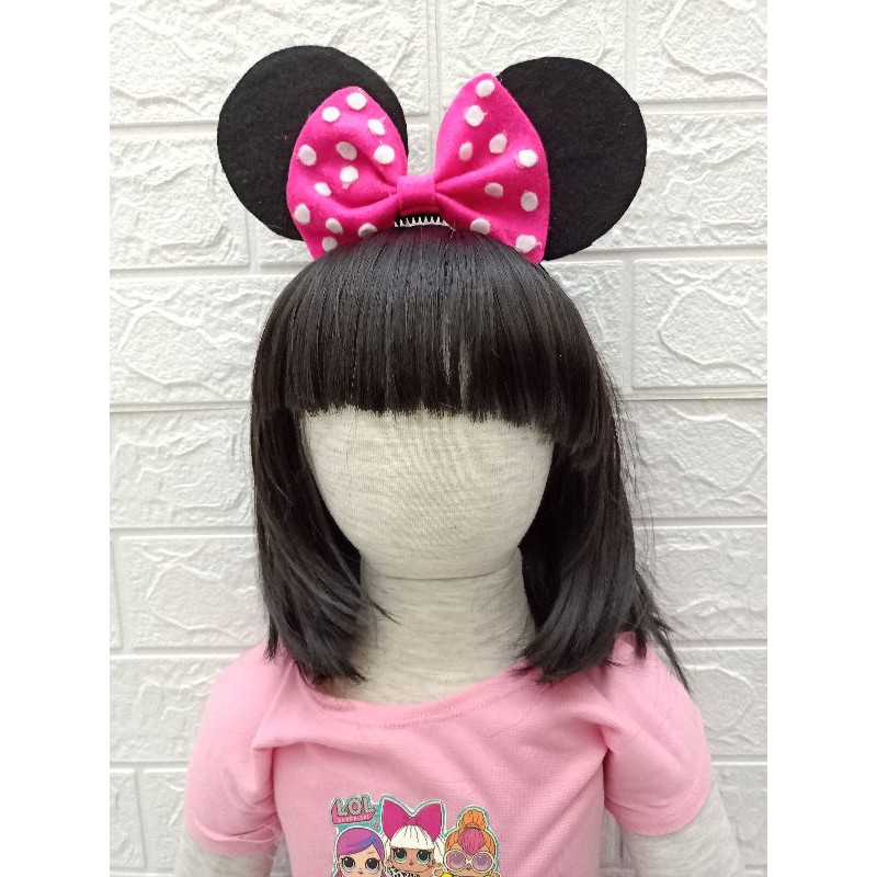 Bando Anak Mickey Mouse / BANDO ANAK MINNIE MOUSE / BANDO ANAK DISNEY / BANDANA ANAK / bando anak ko