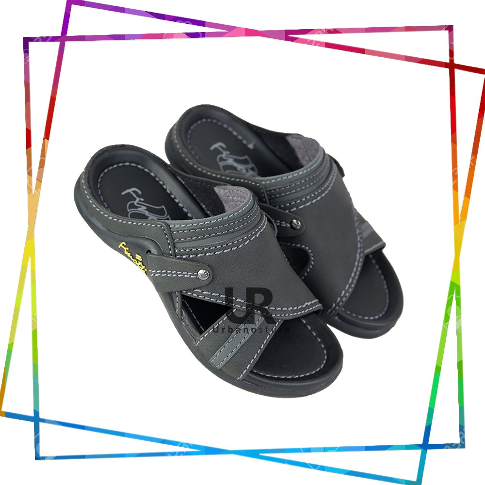 Sandal Anak Cowok Finotti BPZ 08 JR Original - Hitam