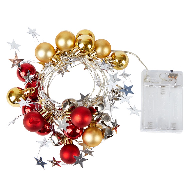 [ 2M Christmas ball Star light string Decoration for Home Wedding New Year party Xmas Festival Party ]