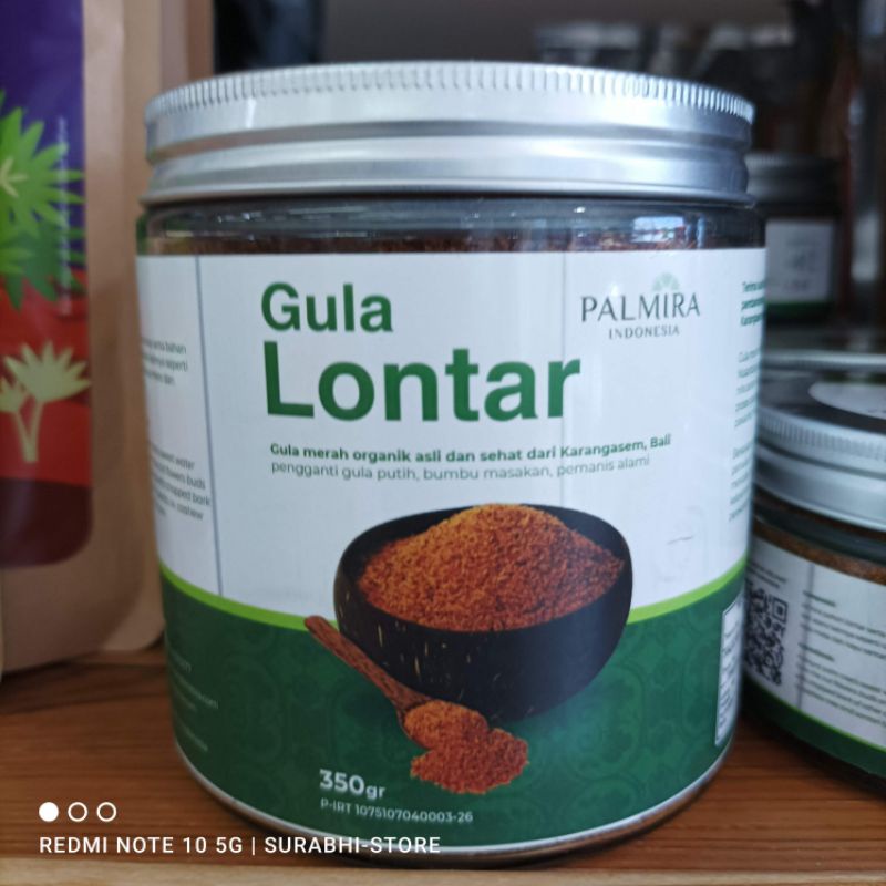 

gula Lontar palm sugar organic 350gr