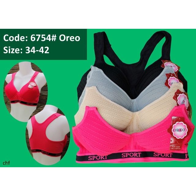 BRA 6754 SPORT SENAM BH OREO ANYAMAN CUP