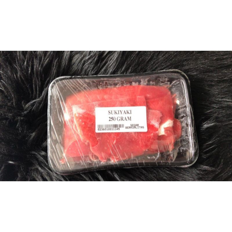 

Sukiyaki Slice 250gram Daging Sapi Halal dan Berkualitas