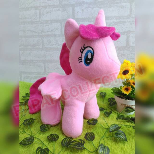 Boneka Kuda Poni Warna Pink  boneka baru