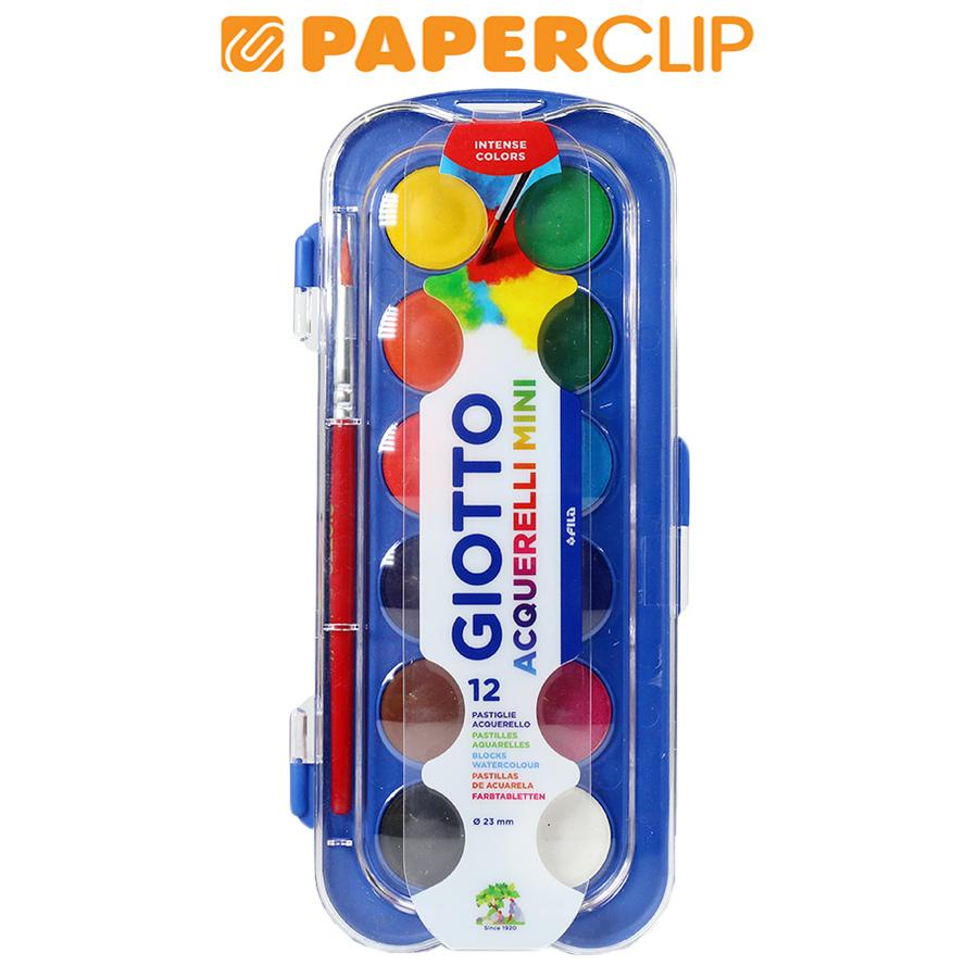 

WATERCOLOR GIOTTO ACQUERELLI MINI 352300 12C