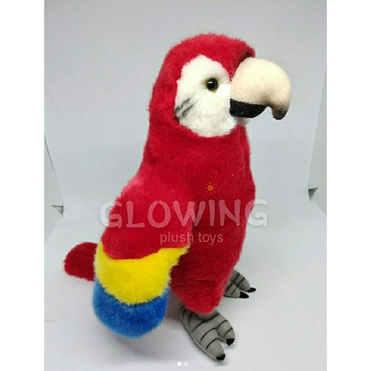 Boneka Burung Macaw Scarlet